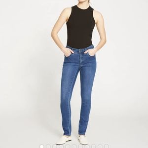 NWT Universal Standard Seine High Rise Skinny Jeans Tall Size 18
